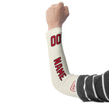 Custom Cream Red Arm Sleeve