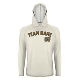 Custom Cream Khaki UV-Hoodie
