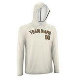 Custom Cream Khaki UV-Hoodie