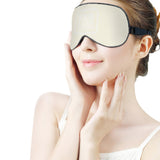 Custom Cream White Sleep Mask