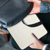 Custom Cream White Laptop Bag