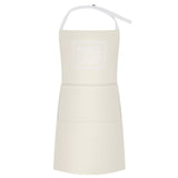 Custom Cream White Apron