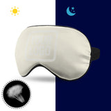 Custom Cream White Sleep Mask