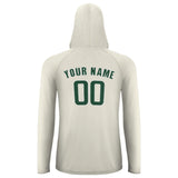 Custom Cream Green UV-Hoodie