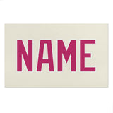 Custom Cream Pink Beach Towel