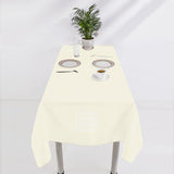 Custom Cream White Square Table Cloth