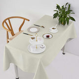 Custom Cream White Square Table Cloth