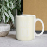 Custom Cream White Mug