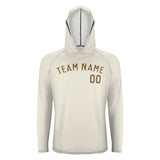 Custom Cream Khaki UV-Hoodie