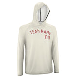 Custom Cream Copper Rose UV-Hoodie