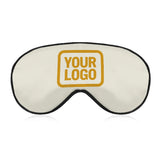 Custom Cream Yellow Sleep Mask