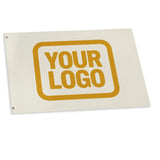 Custom Cream Yellow Flag
