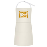 Custom Cream Yellow Apron