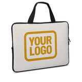 Custom Cream Yellow Laptop Bag