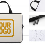 Custom Cream Yellow Laptop Bag