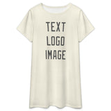 Custom Cream Dark Grey Nachthemd