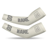 Custom Cream Gray Arm Sleeve