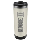 Custom Cream Gray Stainless Steel Water Cup