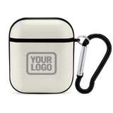 Custom Cream Gray AirPods Case