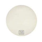 Custom Cream Gray Round Table Cloth
