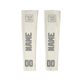 Custom Cream Gray Arm Sleeve