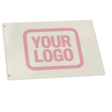Custom Cream Light Pink Flag