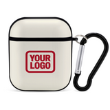 Custom Cream Red AirPods Case