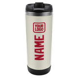 Custom Cream Red Stainless Steel Water Cup