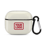 Custom Cream Red AirPods Case (3rd Generation)
