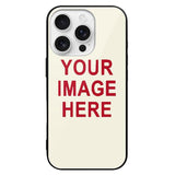 Custom Cream Red Phone Case