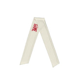 Custom Cream Red Headband