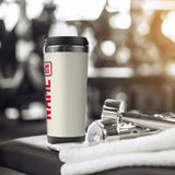 Custom Cream Red Stainless Steel Water Cup