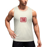 Custom Cream Red Men's Tank Top