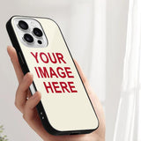 Custom Cream Red Phone Case