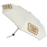 Custom Cream Khaki Automatic Umbrella