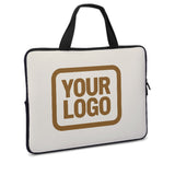Custom Cream Khaki Laptop Bag