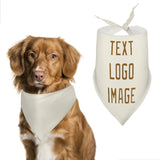 Custom Cream Khaki Pet Scarf