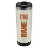 Custom Cream Orange Stainless Steel Water Cup