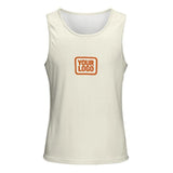 Custom Cream Orange Men's Tank Top