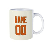 Custom Cream Orange Mug