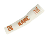 Custom Cream Orange Arm Sleeve