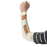 Custom Cream Orange Arm Sleeve