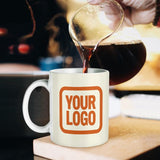 Custom Cream Orange Mug