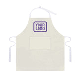 Custom Cream Light Purple Apron