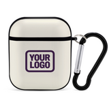 Custom Cream Purple AirPods Case