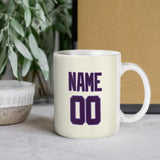 Custom Cream Purple Mug