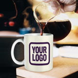 Custom Cream Purple Mug