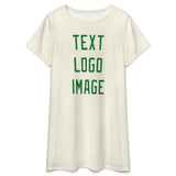 Custom Cream Emerald Green Nachthemd