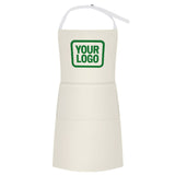 Custom Cream Emerald Green Apron