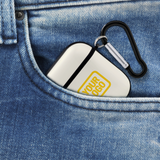 Custom Cream Gold AirPods Case